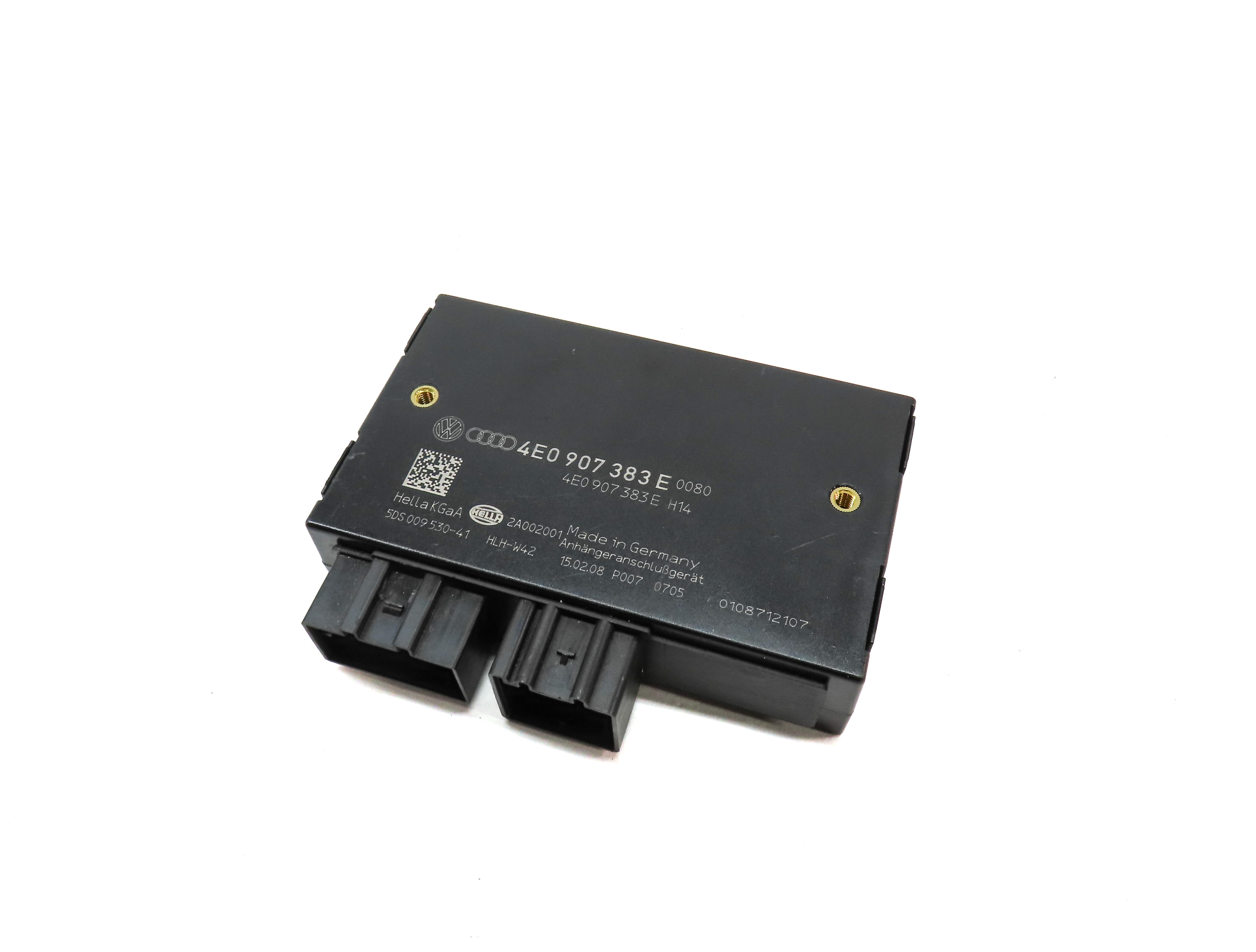 2007-2015 AUDI Q7 (4L) TRAILER HITCH TOW TOWING CONTROL MODULE — exact item pictured